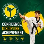 Confidence and focus at Earlwood Martial Arts for Karate Self Defence and Taekwondo in Canterbury suburbs