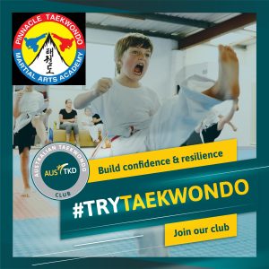 Build Confidence & Resilience with Pinnacle Martial Arts Taekwondo in Earlwood Canterbury Bankstown Area Sydney