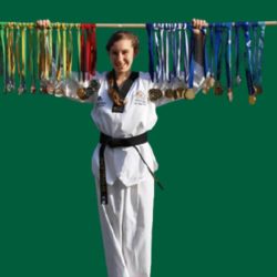 Laura Morison Australian & Oceania Champion Achieved 3rd Dan Kukkiwon Black Belt (under the Guidness of Grand Master Hassan Iskandar OAM)
